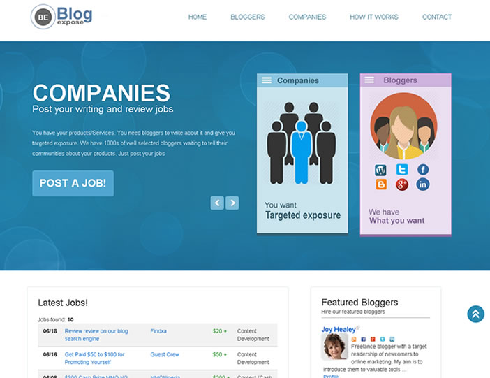 Blogger Jobs Uk | 3 job boards for bloggers bloggers and companies meet Blogger Jobs Uk | 3 job boards for bloggers bloggers and companies meet