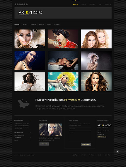 Bootstrap Cherry Framework Responsive WordPress Theme