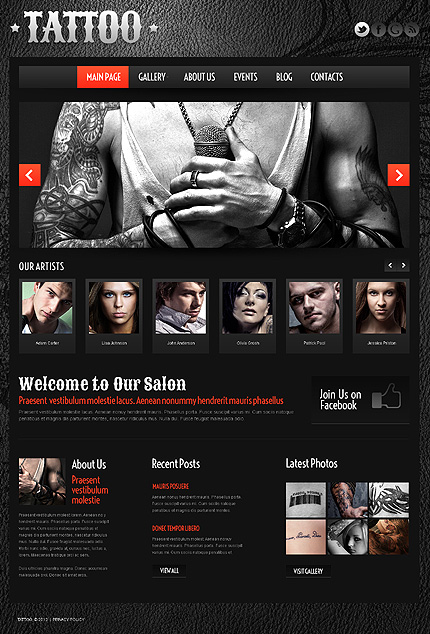 black WordPress themes