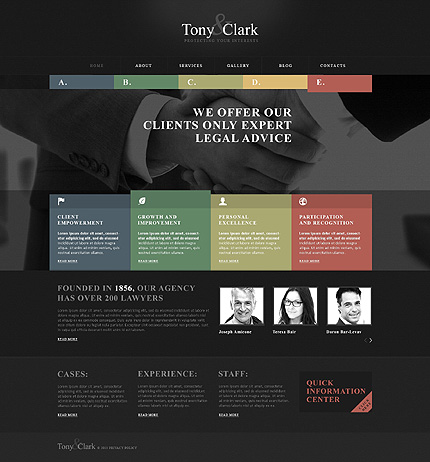 black WordPress themes