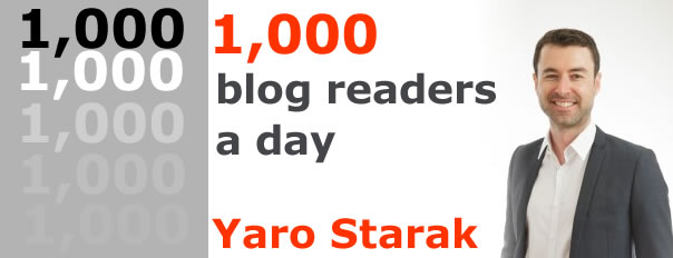 1000 blog readers