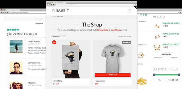 x theme WooCommerce Integration