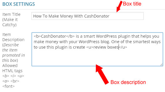 cashdonator box description