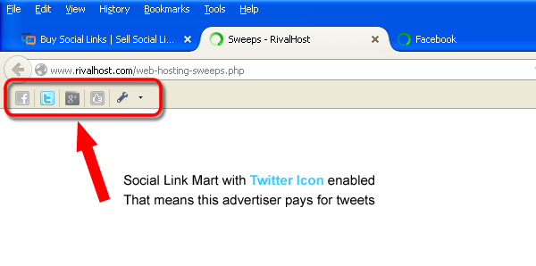 social link smart tool bar
