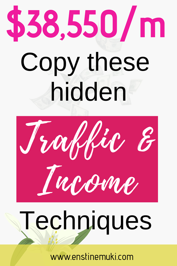 hidden traffic and income technique