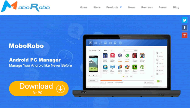 moborobo android pc manager