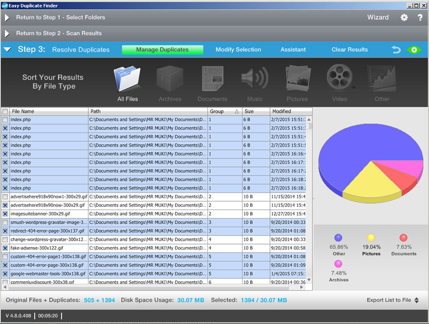 duplicate finder software