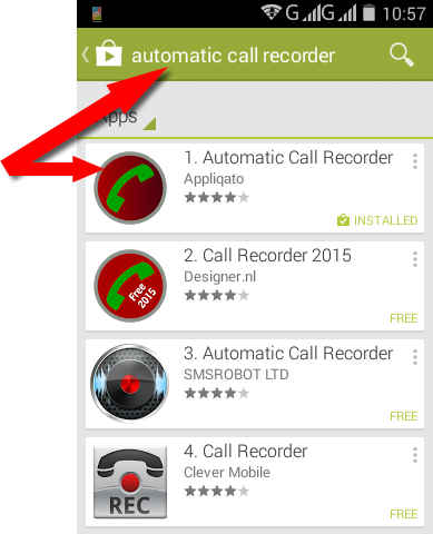 android speech recorder