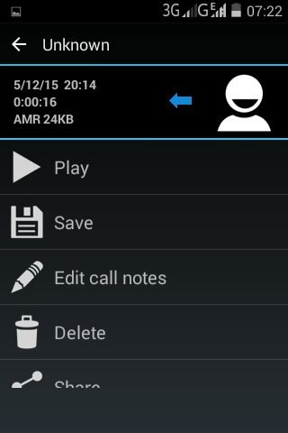 android call recorder most recent calls save