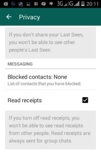 whatsapp check marks blocked