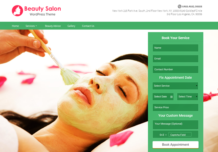 WordPress Theme For Makeup Artist