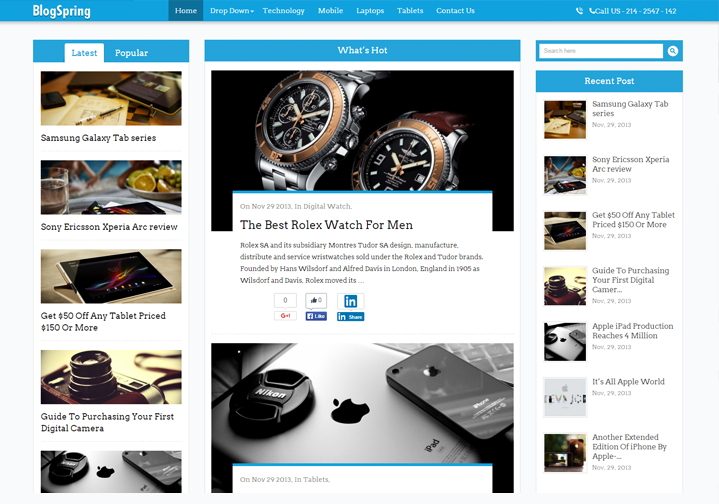 WordPress Theme For News