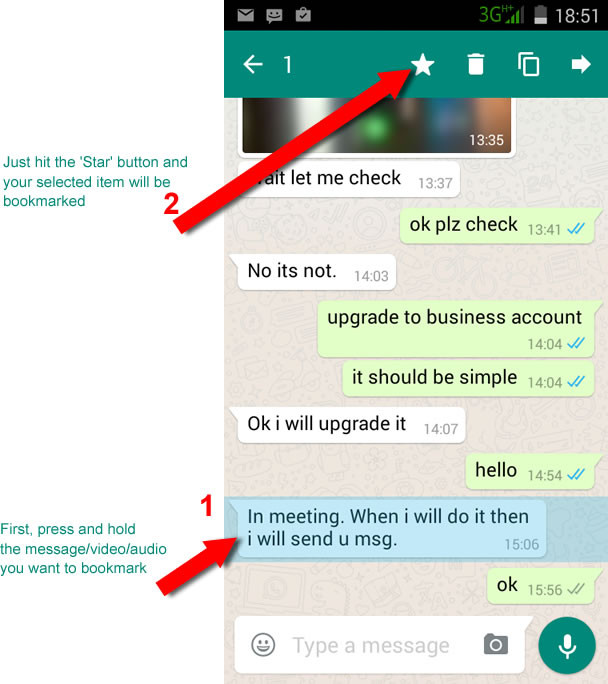 What does the star mean on whatsapp? Here is the answer!