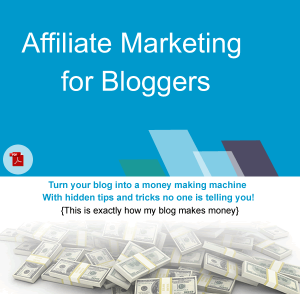 affiliate marketing for bloggers