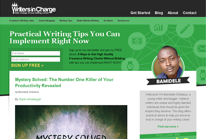 freelance writers writerincharge