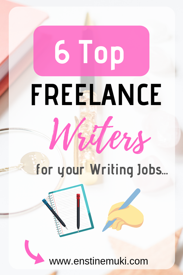 Top Freelance Writers for your writing jobs. Let them help you with freelance writing tips and teach you freelance side hustle #freelancing