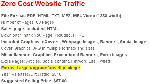 plr Zero Cost Website Traffic