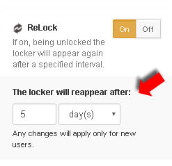 social locker relock