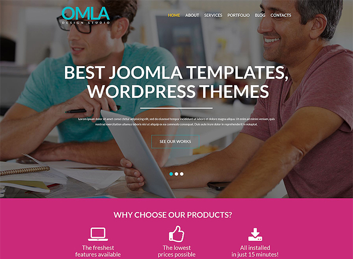 Web Design Agency WordPress Theme