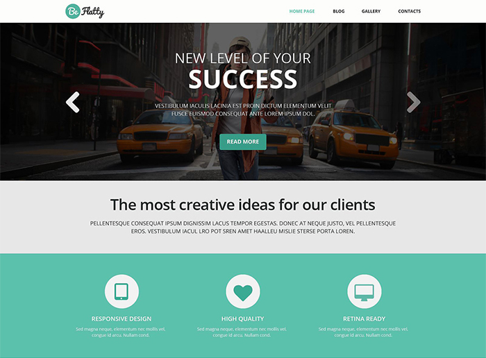 Creative Project WordPress Theme