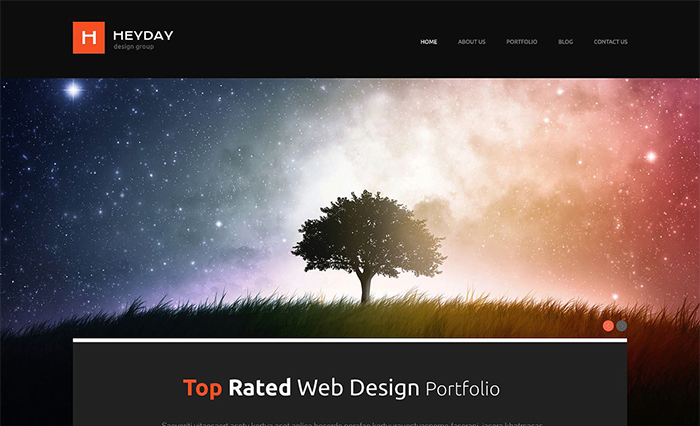 Designer Portfolio Responsive WordPress Theme