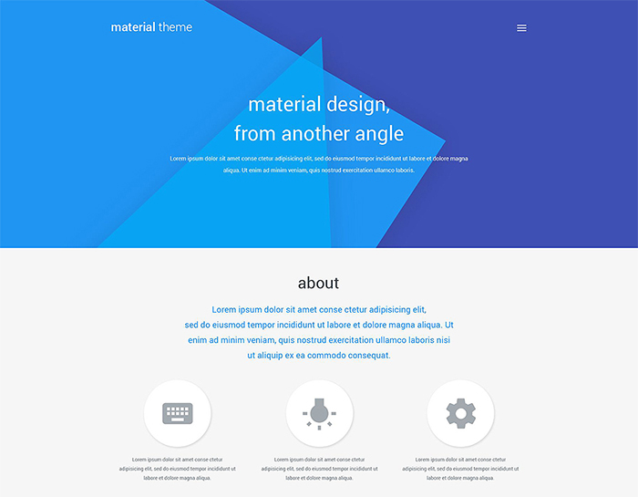 Web Design WordPress Template