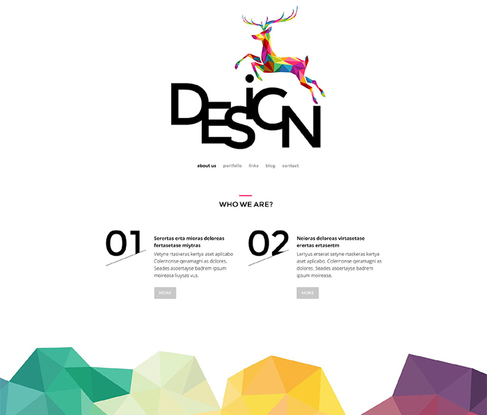 Website Design WordPress Template