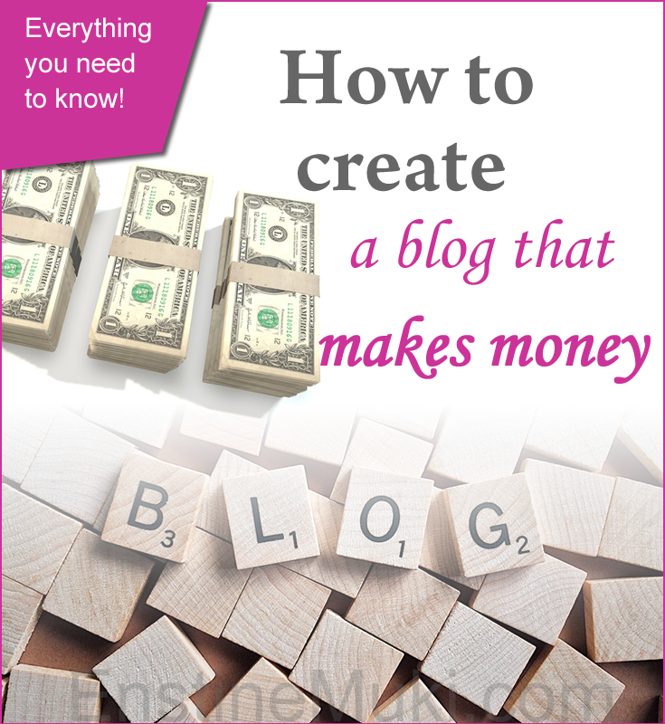 how to create a blog that makes money