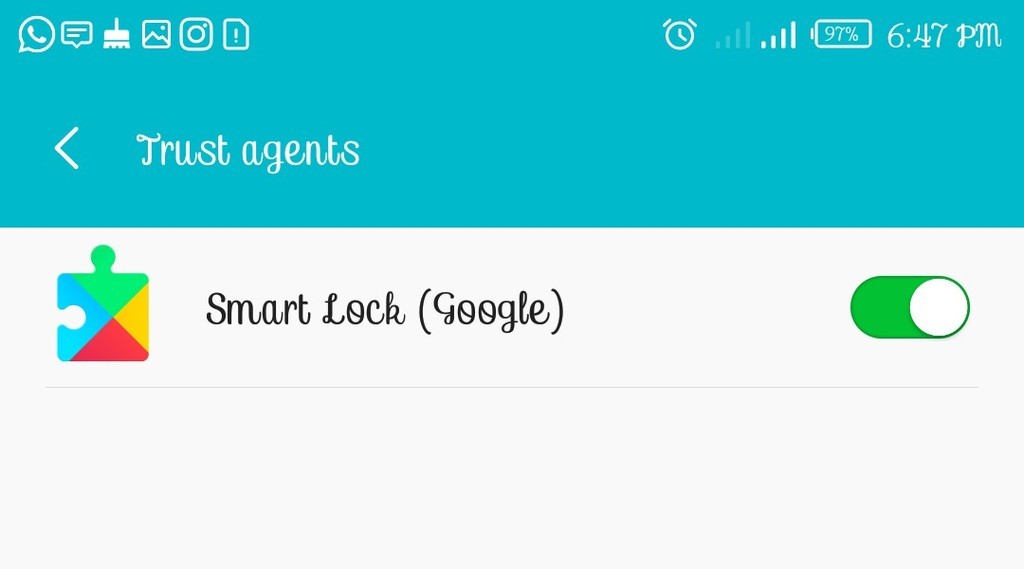 android smart lock