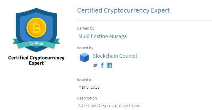 cryptocurrency certification