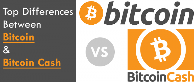 The top 4 Differences Between Bitcoin and Bitcoin Cash