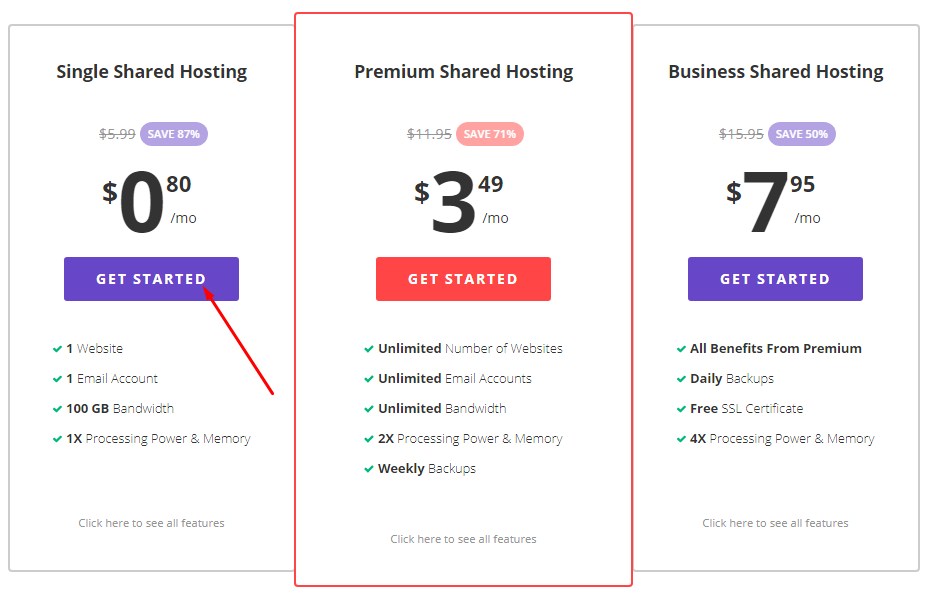 buy webhosting with ethereum