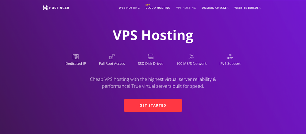 hostinger review vps hosting