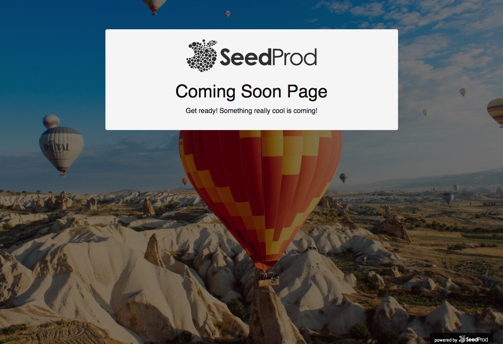 Seedprod coming soon