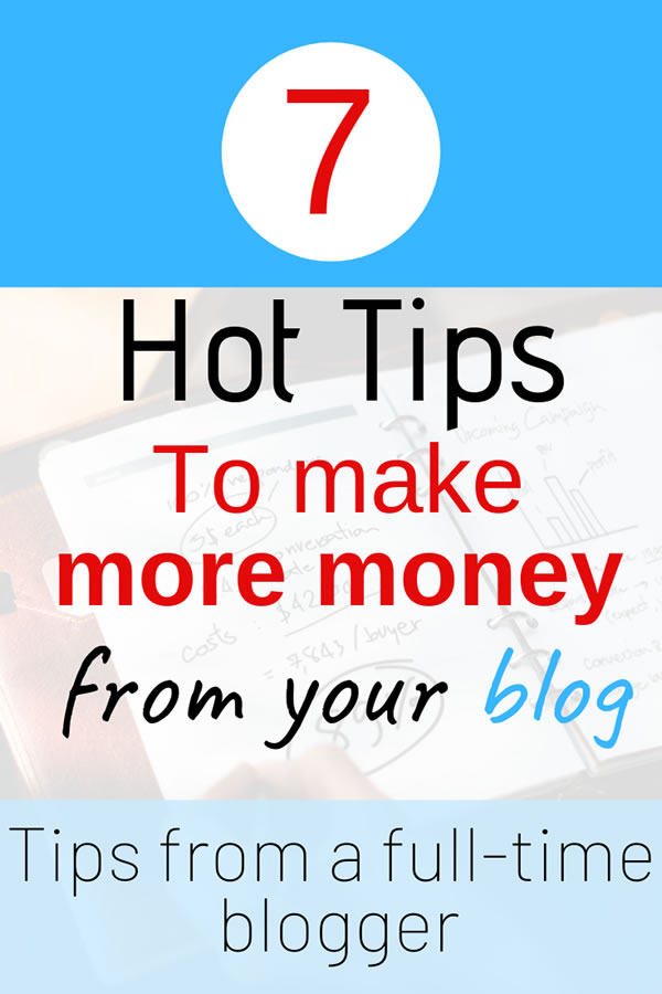 how to makre more money blogging
