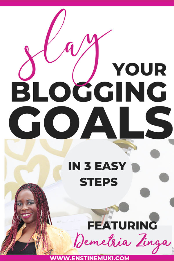 save your blogging goals in 3 simple steps #blogging #goals