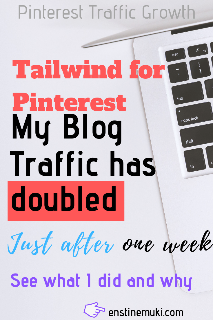 tailwind for pinterest to grow your pinterest blog traffic. Drive traffic with Pinterest. Use Tailwind scheduler #tailwind