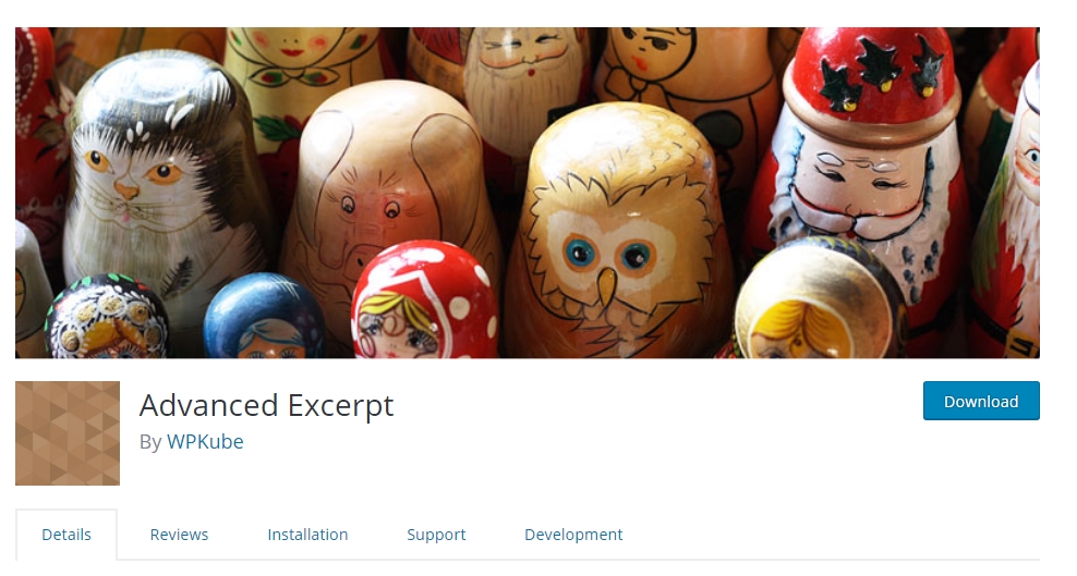 Advanced Excerpt plugin