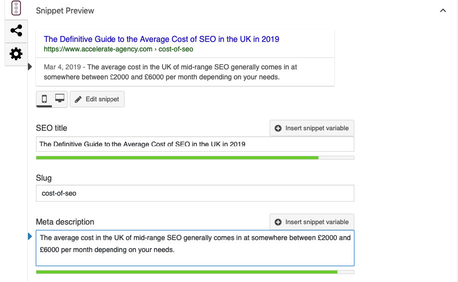 improve site SEO