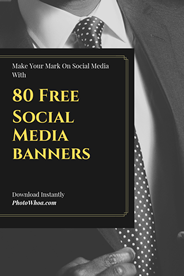 80 free social media banners for photographers designed for Twitter, Pinerest, Facebook, Instagram. Instantly download
