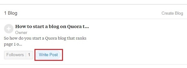Creating A Blog Article on Quora