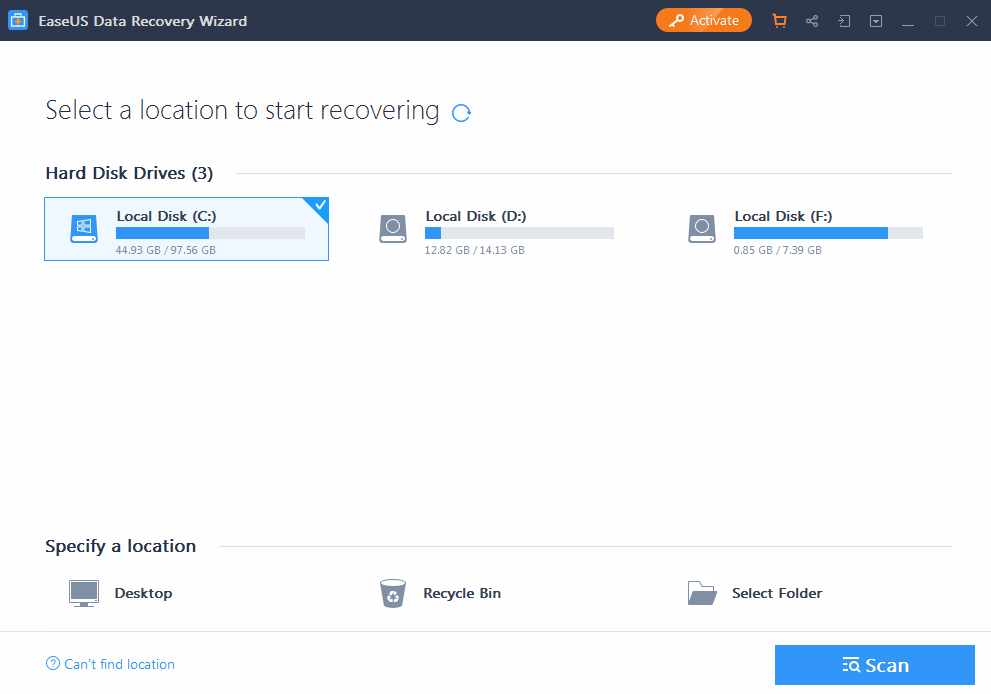 recover data from formatted drive