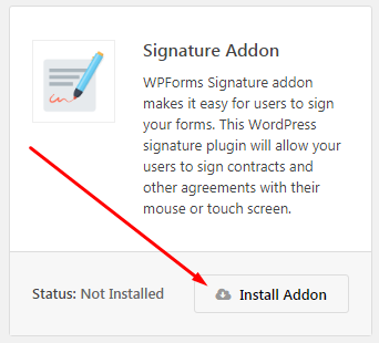 electronic Signature Addon