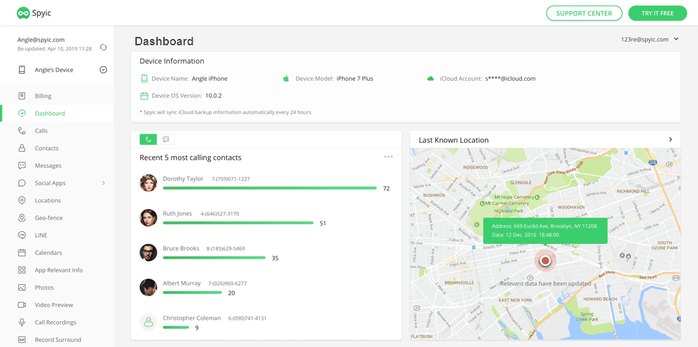 Spyic Spy Android And Iphone Track Any Phone Location Read This First