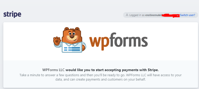 connect wordpress wpforms to stripe