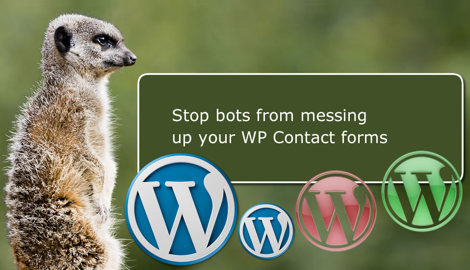 stop bots from wp contact form