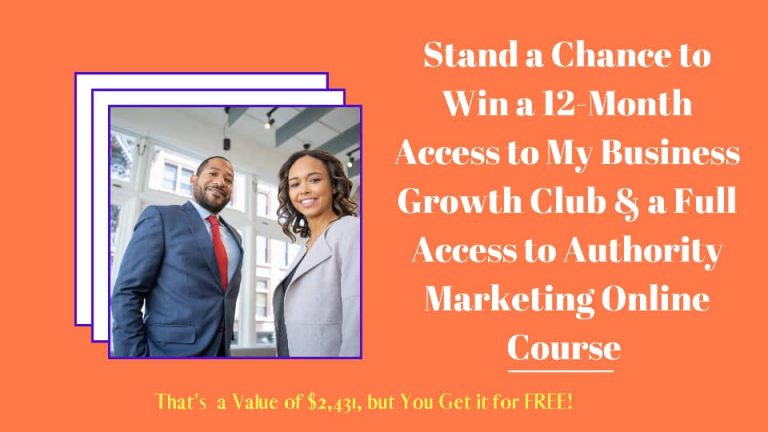 Giveaway Business Growth Club