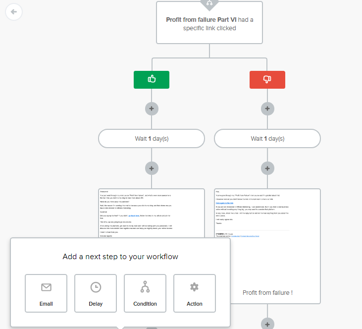 workflow automation with mailerlite
