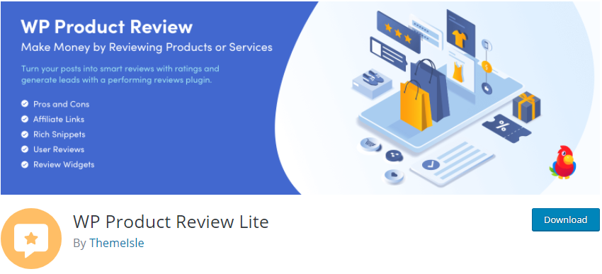 WP Product Review Lite