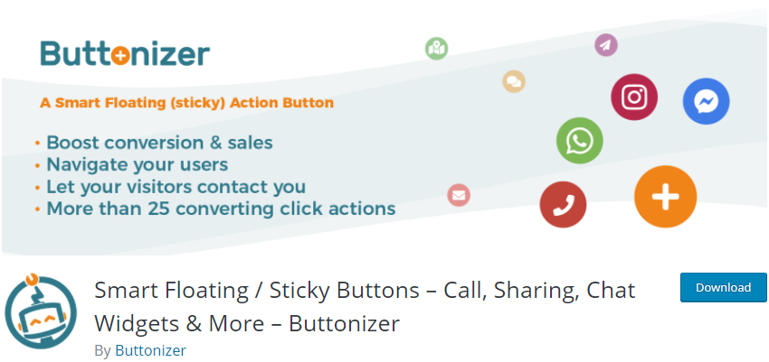 Smart Floating / Sticky Buttons